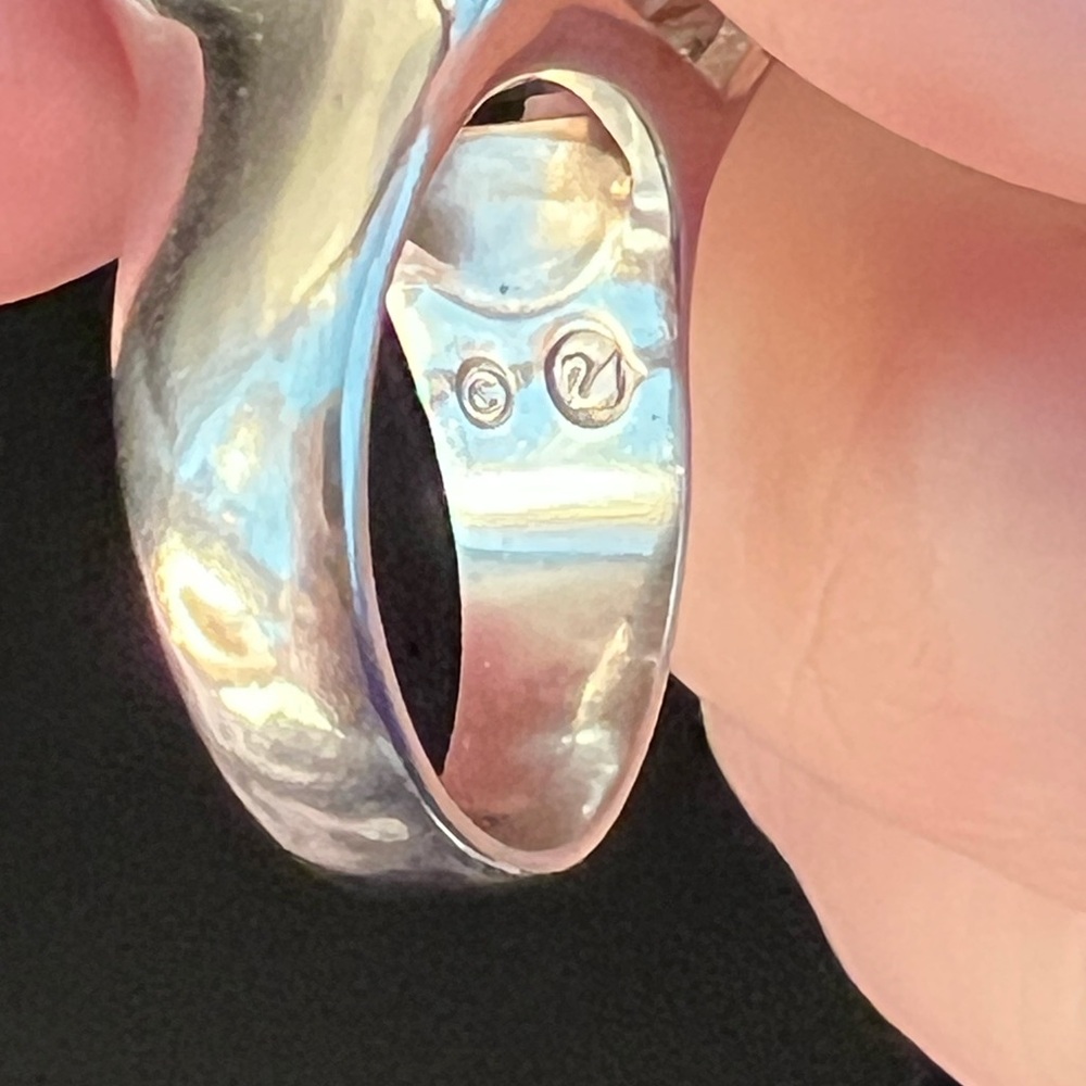 AUTHENTIC Swarovski Vintage Cushion-cut Cocktail Ring, Crystal EUC ✨RARE✨ - Picture 3 of 16